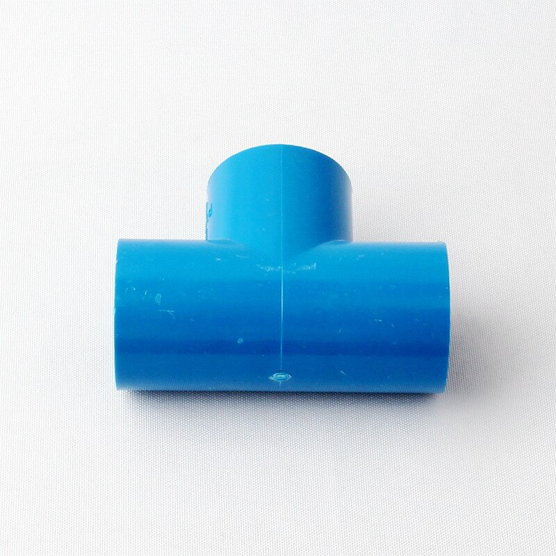 15pcs PVC Pipe Fittings Inner Dia 20 mm/25 mm/32 mm/40 mm Blue Equal Tee Connectors Garden Irrigation System PVC Water Pipe