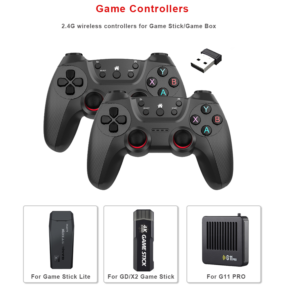 Controlador inalámbrico para teléfono móvil Android, PC, TV Box, Control de mando, almohadilla de videojuegos, Mando para videojuegos, Joystick para jugadores