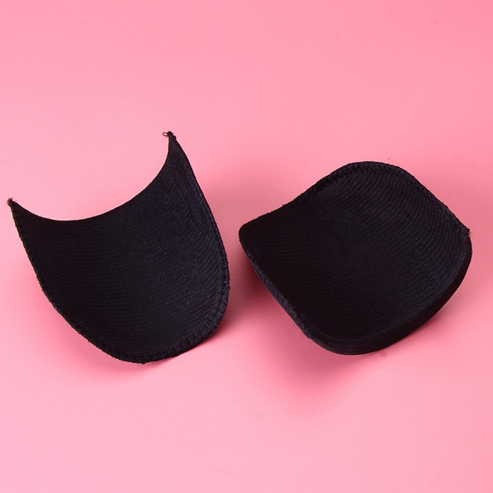 20 Pair Practical Shoulder Pads Convenient Sewing Sponge Pads Useful Shoulder Pad for Blazer Clothes (Black and White, 10x18x1.5