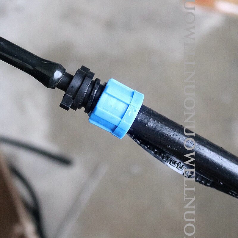 10 ~ 80m 0.2mm tjocklek 16mm bevattning droppslang jordbruksbevattning vattning spara dropptejp enkelbladig labyrintslang