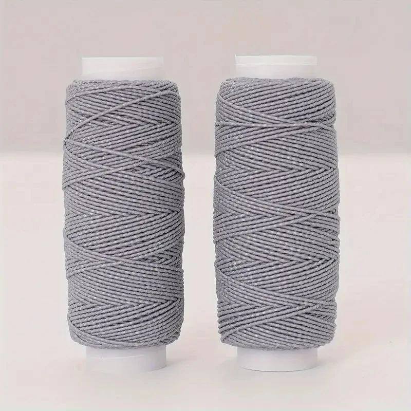 2pcs Colorful Elastic Thread Sewing Machine Bottom Line Elastic Thread Polyester Fine High Elastic Thread Color Rubber Band