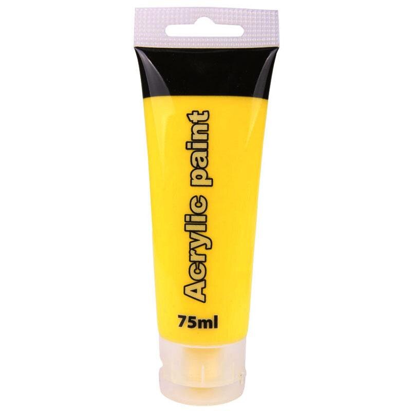 Acryl Verf Kleur Set Buis Waterdicht Pigment Craft Tekening Schilderen Op Muur Canvas Hout Ambacht Verf Pigmenten Voor Kunstenaars: Yellow