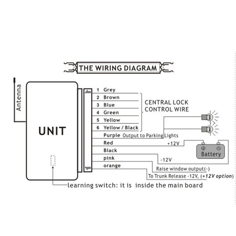 Zentralverriegelung Keyless Eintrag System Auto Alarm Fernbedienung Geschmack Tür Auto sperren Energie Fenster Stamm Freisetzung Regler Universal-