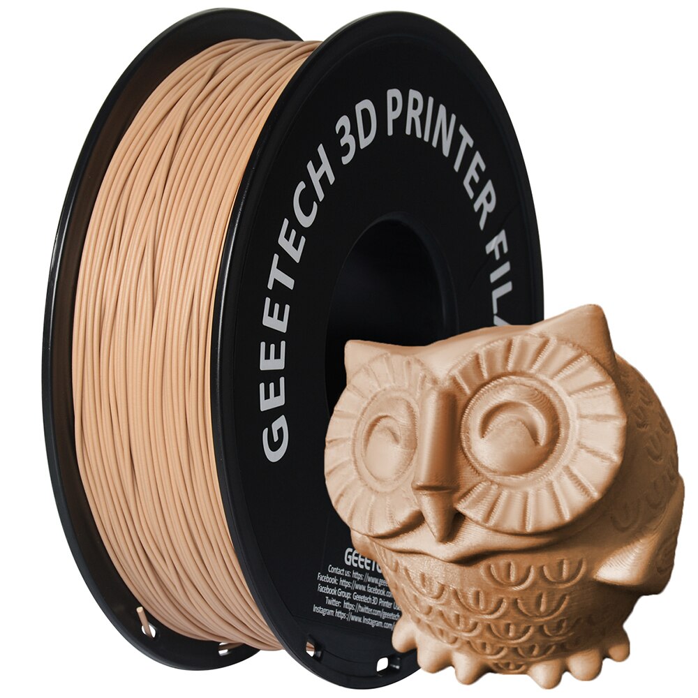 1KG PLA Filament For 3D Printer 1.75mm Filament Silk Filament Muticolor 3d Printer Filament PLA Green Wood Color