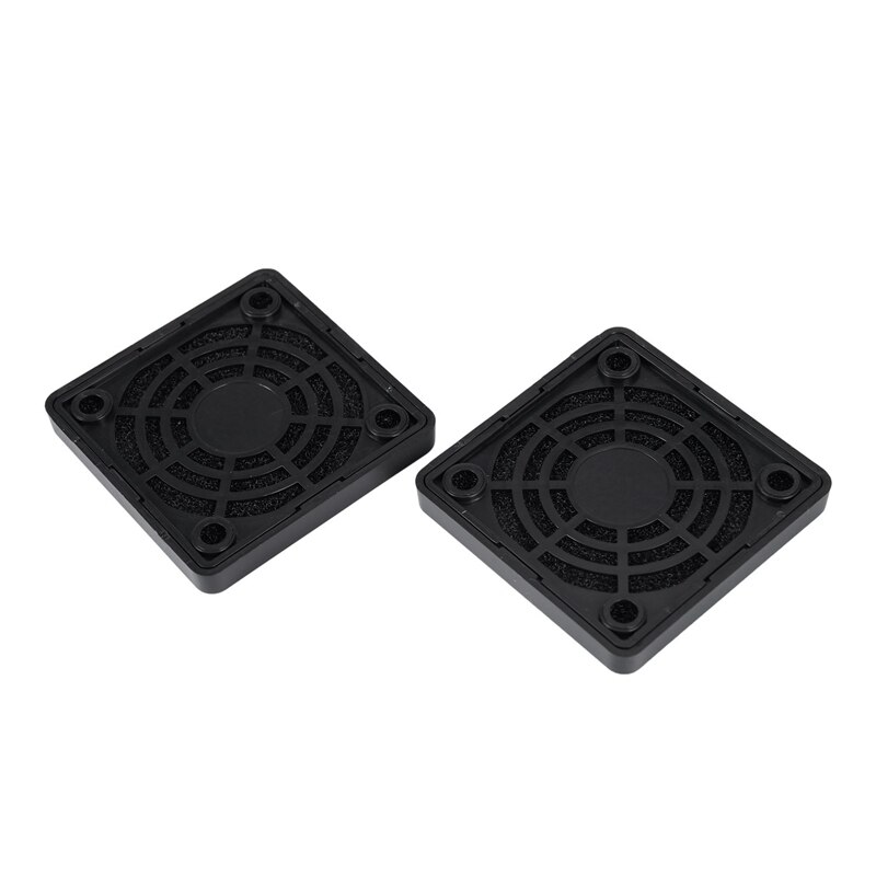 Cubierta de rejilla protectora para ventilador de PC, 4 piezas, a prueba de polvo, 50Mm