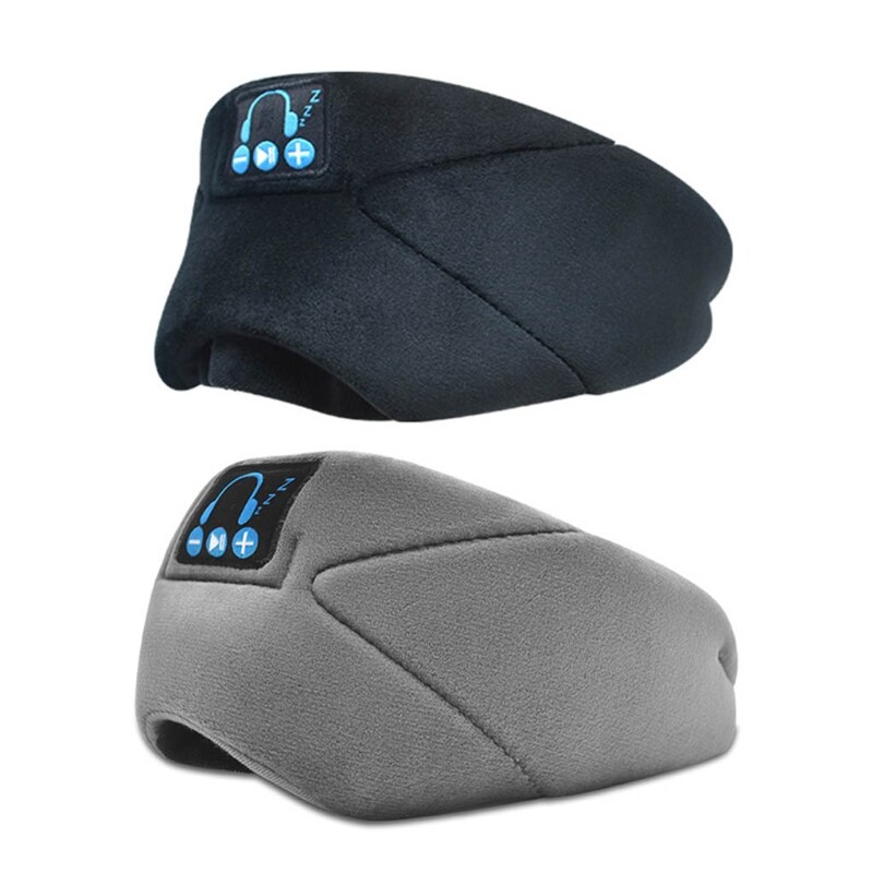 Bluetooth Wireless Relieve Fatigue Shading Sleeping Eye Mask Music Headphones Soothing Noise Reduction Sleep Aid Goggles