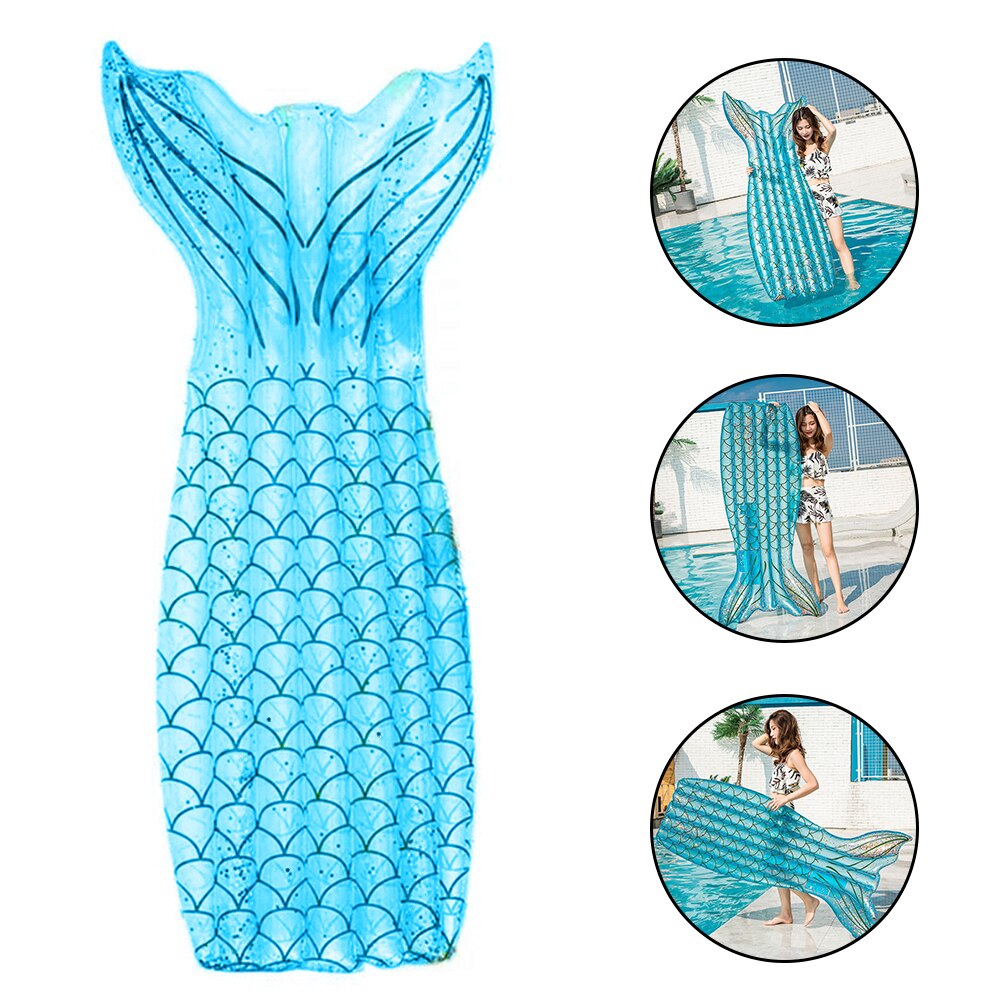 Durable Inflatable Floating Bed Adults Kids Summer Fun Large Inflatable Pool Floats Outdoor Water Sport Entertainment Floatie