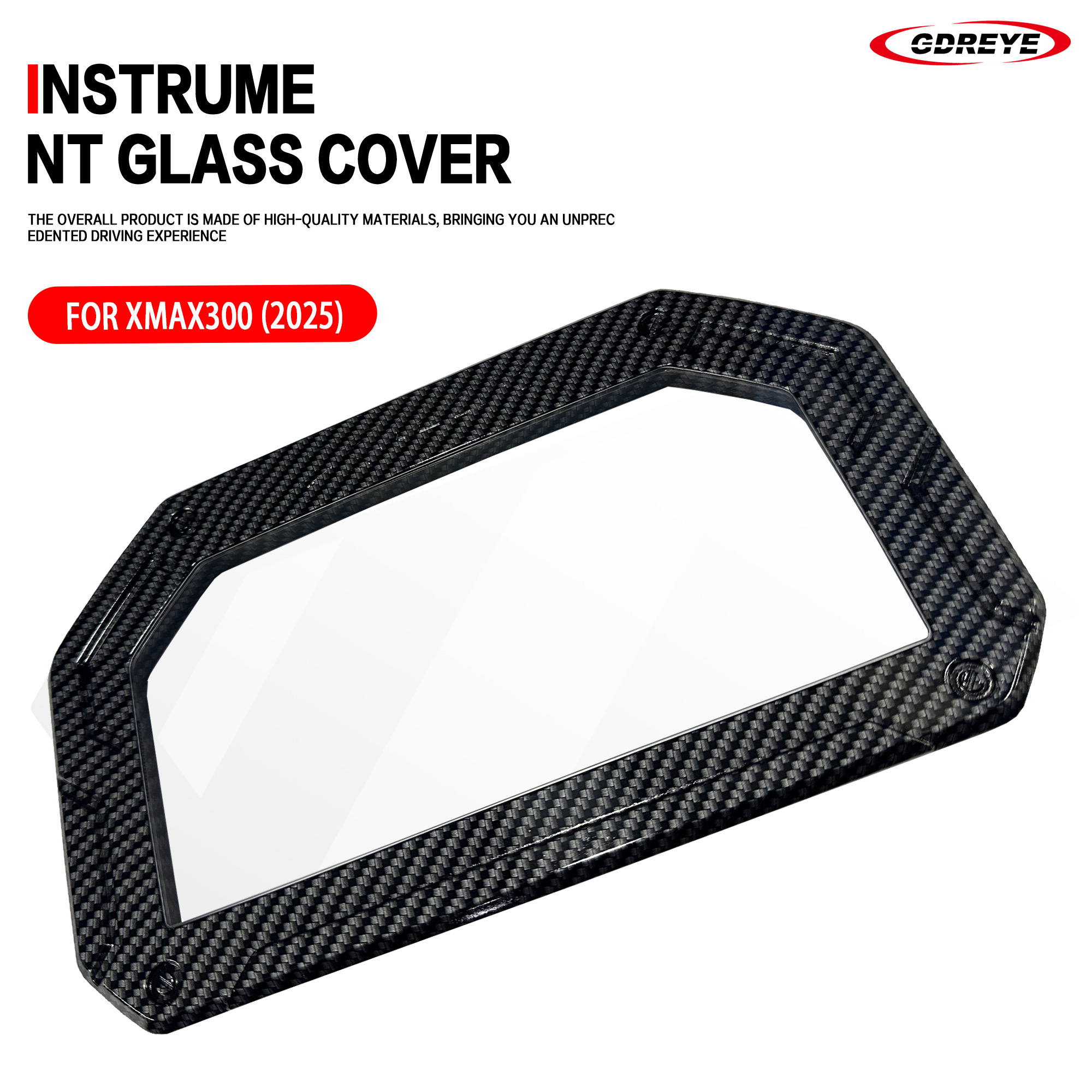 Voor XMAX300 XMAX 300 2025 Instrument Zonneklep Cover Motorfiets XMAX300 xmax300 Scherm Zonnescherm Guard Bescherming Dashboard: legergroen