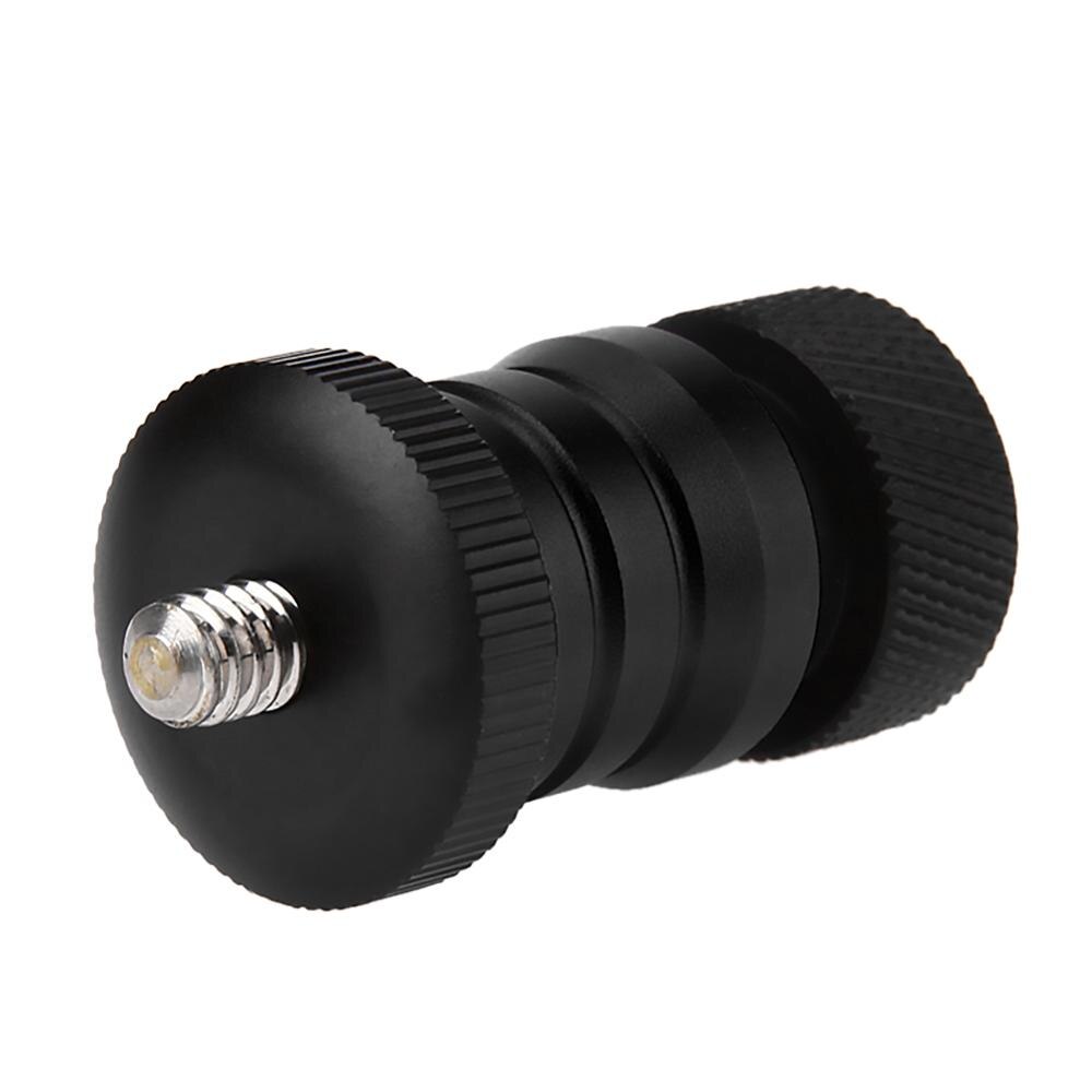 Quick Release 1/4'' Mini Tripod Ball Head Ballhead Detachable Plate for Arm Monitor LED Light for Mount Stand with Detachable