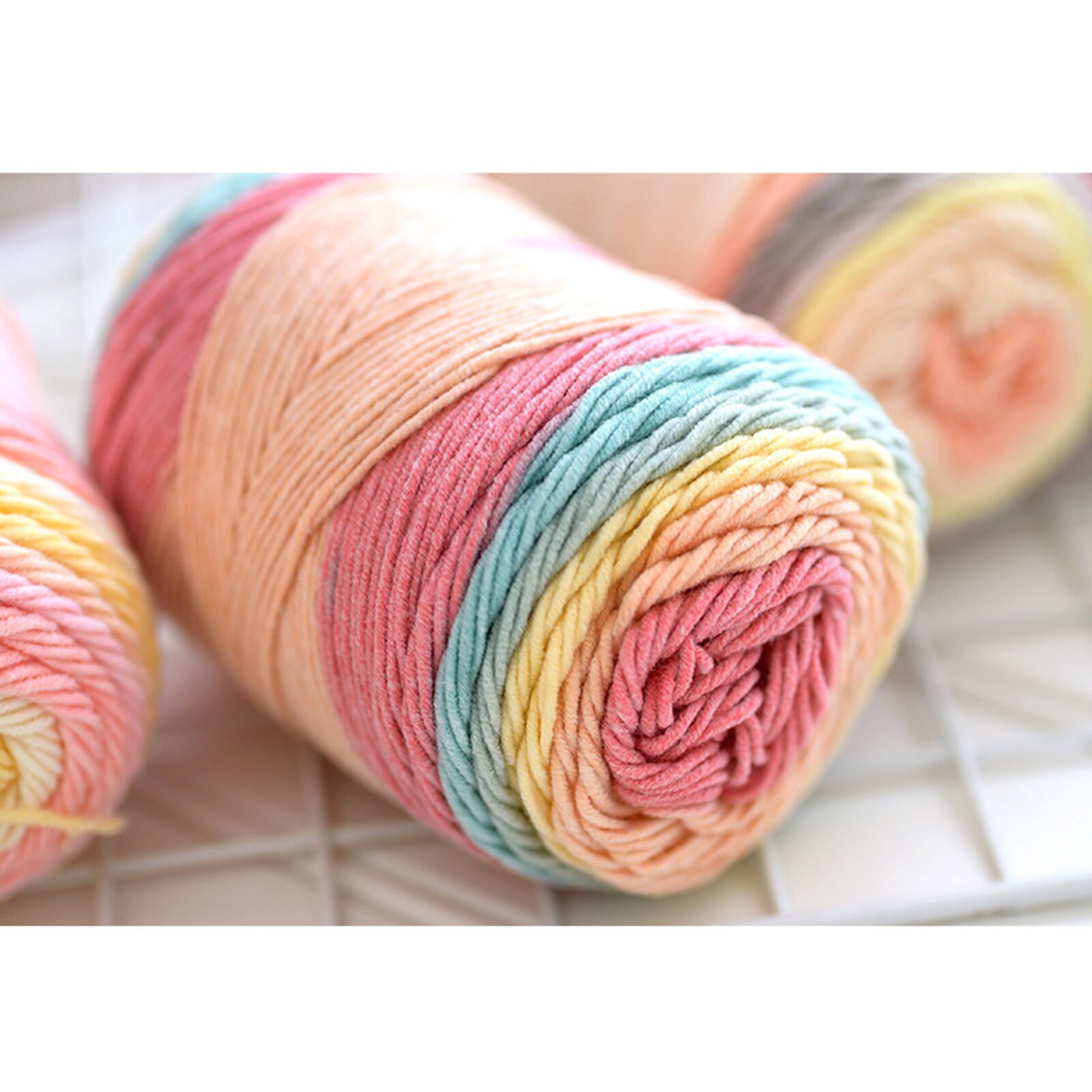 Yarn For Woman Needlework Handmake DIY Weaving Cardigan Scarf Suitable Textile Supplies Hand-Knitting Thread