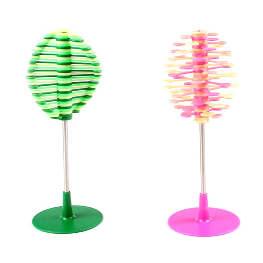 Pressure Reduction Fun Spinning Lollipop Rotary Toys Stress Relief Funny Twirl Desk Decoration
