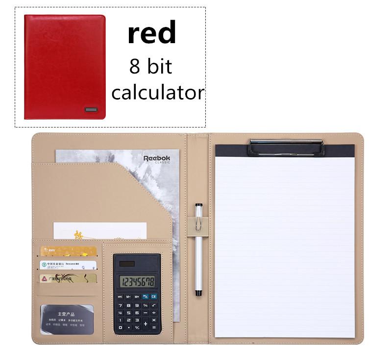 A4 Multifunktions Ordner Mit Metall Rechner Kortex Neue Ordner Verkäufe Ordner Manager Ordner: 5