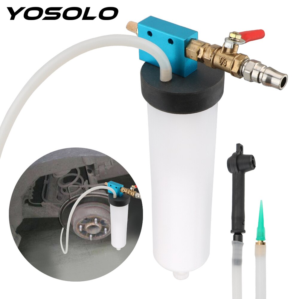 Yosolo hydraulisk kobling olieudluftning tom udvekslingsafløbssæt bilbremsevæske olieskift værktøj oliepumpe biltilbehør