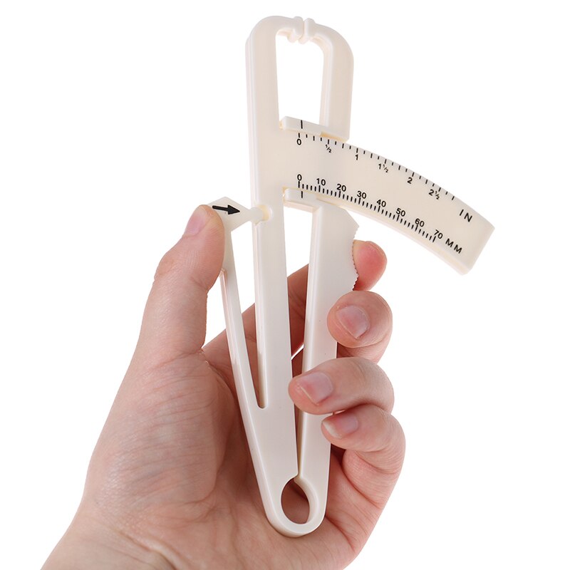 1 Pc Body Fat Monitor Tester Body Fat Monitor Sebum Meter Folder Personal Body Fat Caliper Skin Analyzer Measure Charts Slim