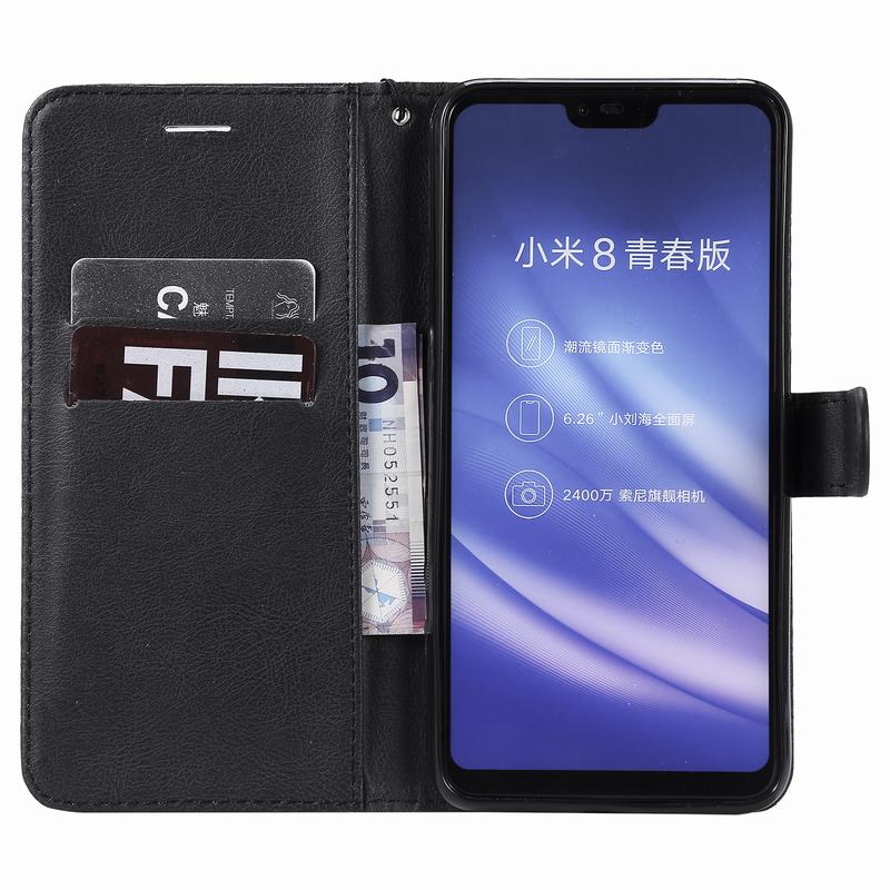 fallen Für Xiao mi mi 8 Lite fallen Abdeckung kippen Brieftasche Leder Taschen Für Xiao mi 8 Lite mi 8 lite Telefon fallen Mit Karte Halfter Buch Abdeckung