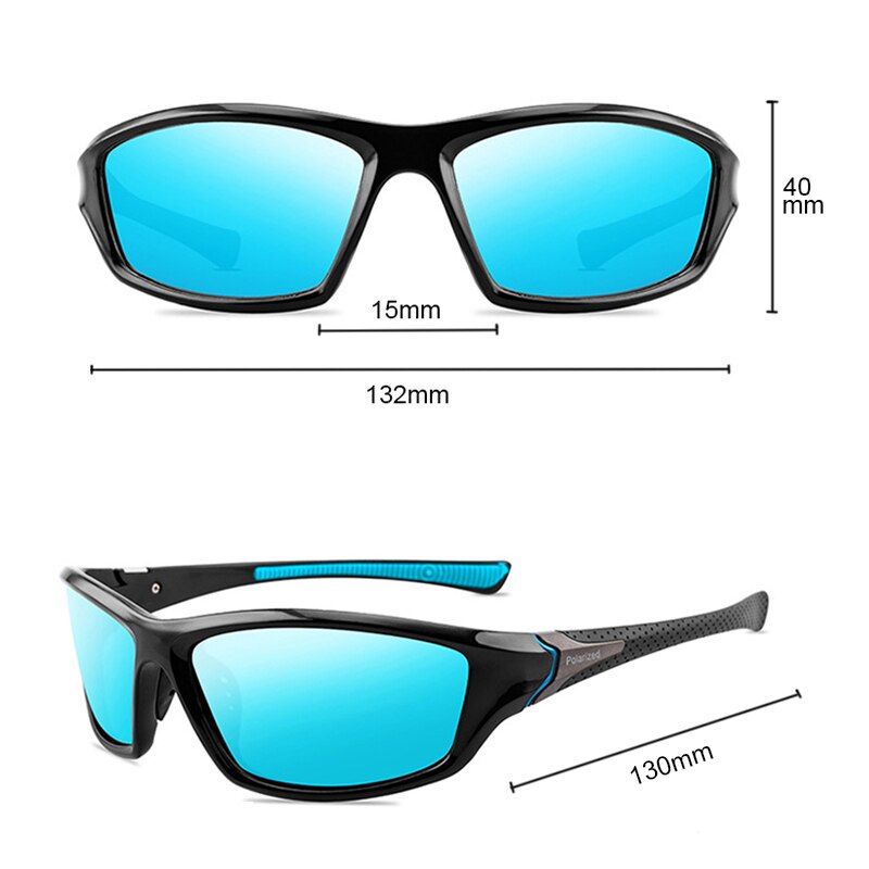 Gafas de sol polarizadas para pescar para hombre y mujer, lentes de sol de pesca con protección UV para exteriores, antideslumbrantes, adecuadas para conducir, senderismo y ciclismo