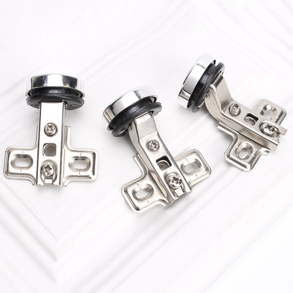 Cupboard Fitting Accessories Full Overlay Furniture Practical Durable Home 26mm Cup Screws Hardware Glass Door Hinge