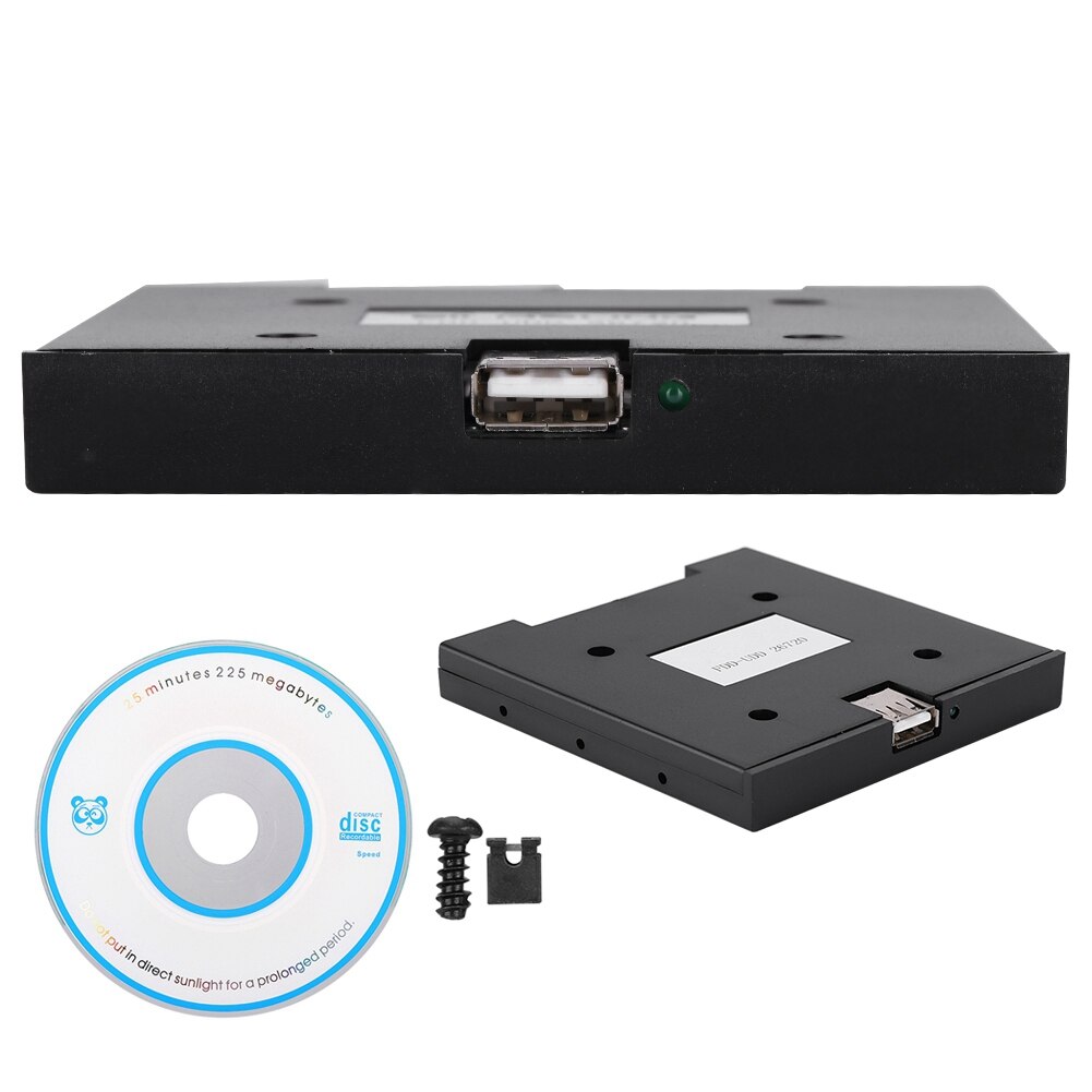 Emulador flexible Usb FDD-UDD26720, unidad flexible USB, 720KB, ABS,