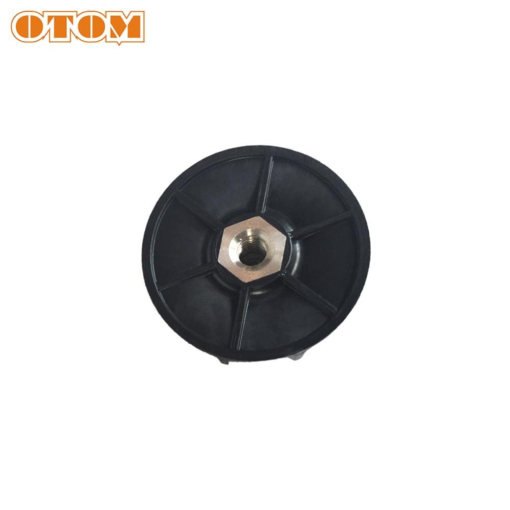 OTOM NC250 Parts Water Pump Gear (ANE Wheel) 6 Blades Water Pump Impeller Black For ZONGSHEN KAYO K6 T6 BSE J5 RX3 Xmoto ZS250GY