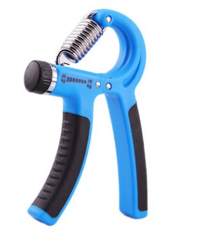 5-60Kg gymnase Fitness poignée de main hommes réglable doigt lourd exercice force pour Muscle main pince formateur utile: Bleu