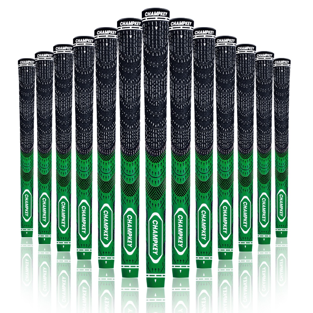 8x Multi Samengestelde Midsize Golf Club Grips 10 Kleuren Champkey MCS Golf Grips