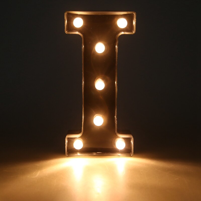 Newly Led Letters Numbers Lights Black Decorative Marquee Lamps for Events Wedding Party Birthday Home Bar