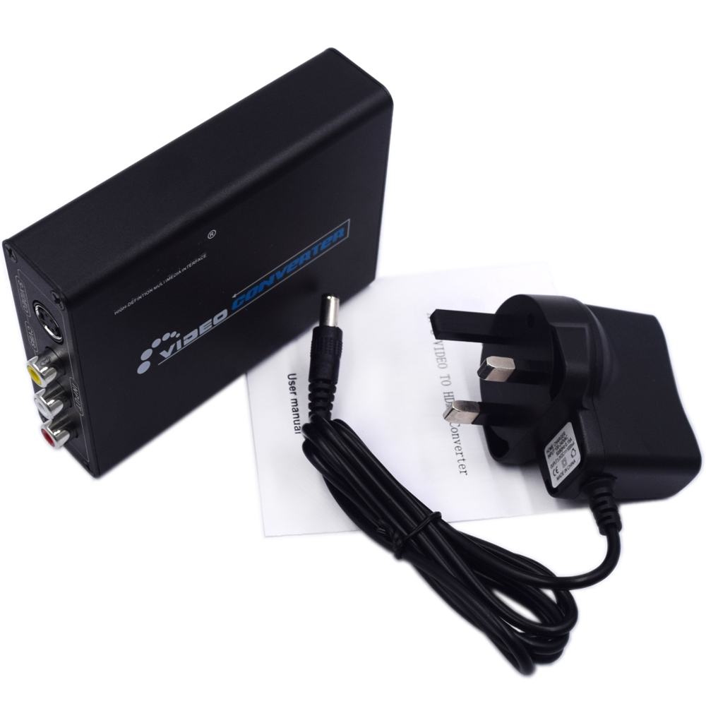 AV S-Video CVBS Konverter Audio HDMI-kompatibel zu S VIDEO + S S VIDEO Composite Switcher Adapter upscaler HD 3RCA