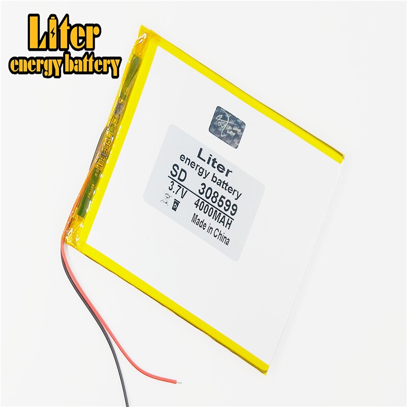 Tablet pc 3.7V,4000mAh (polymer lithium ion battery) Li-ion battery for tablet pc 7 inch 8 inch 9inch [308599]