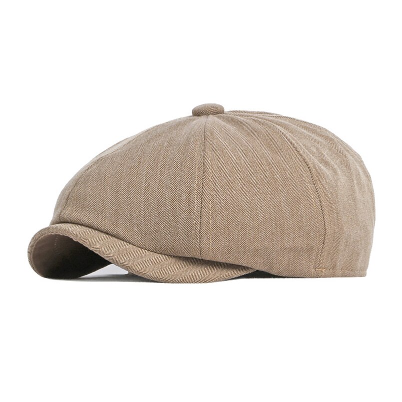 Gorras de estilo clásico para hombres y mujeres, sombrero británico Retro, sólido, pintor, literario, de algodón, irlandés, Italia
