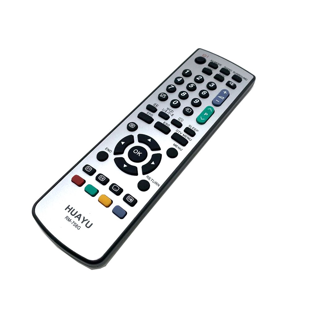 For Sharp LCD TV remote control RM-758G Universal GA481WJSA GA520WJSA 010150 010490 Retail