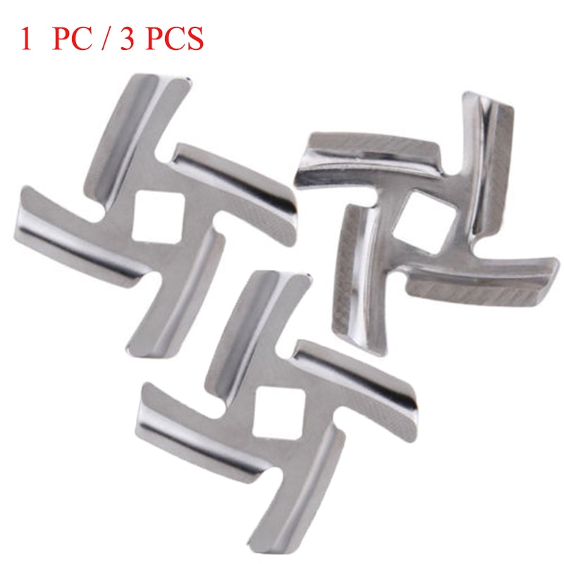 1 Pc Roestvrij Binnenste Gat 8 Mm Vleesmolen Deel Blades Voor Mgb Keuken Apparatuur Voor Mgb Serie Vleesmolen kicthen Accessoires