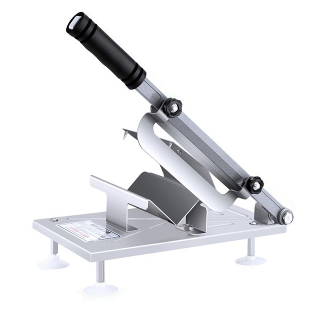 Hushåll manuell lamm nötkött skivare fryst kött skärmaskin vegetabiliska fårkött rullar fräs kött skivare