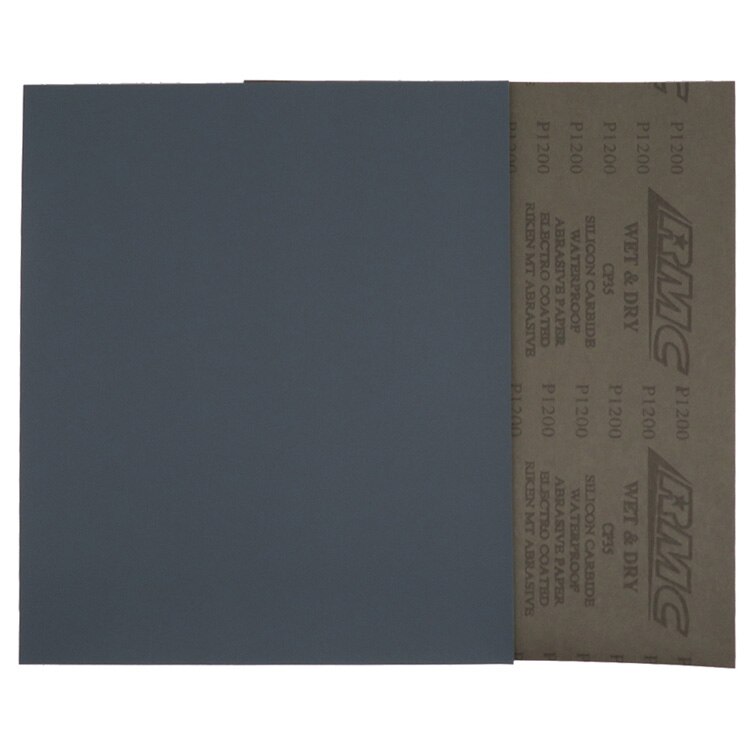 5 ark 9 " x11 " vattentätt sandpapper slipande slipark 60 to 2500 korn för bilslipning av trämöbler: 1200