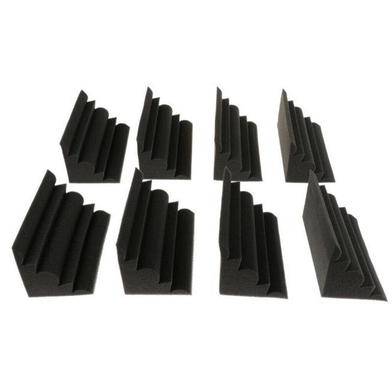 8 Pcs Acoustic Panels Soundproofing Foam Acoustic Tiles Studio Foam Sound Wedges,12 X 12 X 24 cm: Default Title