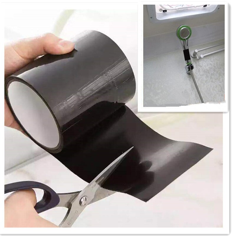 150x10cm 1.5M Super Strong Fiber Waterproof Tape Stop Leaks Seal Repair Tape Performance Self Fix Tape Fiberfix Adhesive Tape