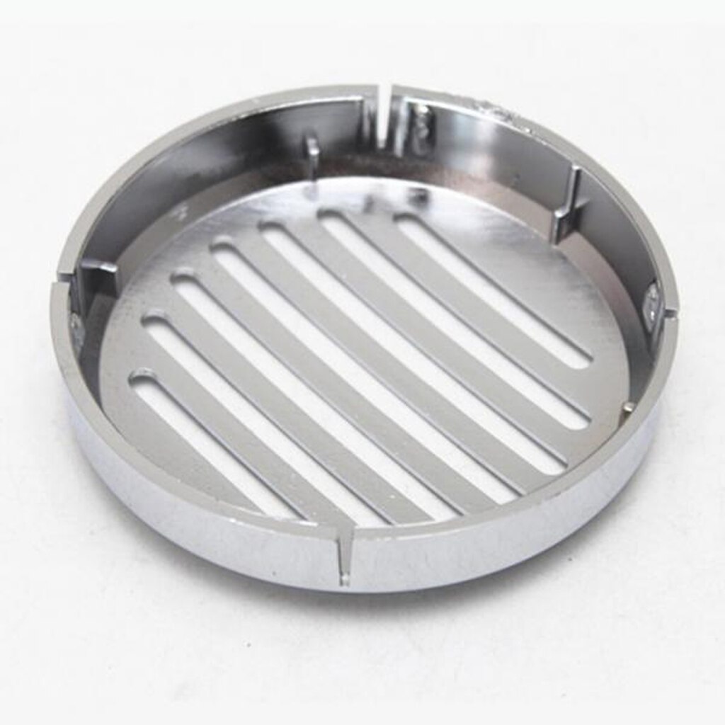 Motorcycle 3.5 Horn Chrome Round Slotted Grille Car Horn Cover Fit For Honda Shadow VT1100 /750/600 VTX1300C1800C VT VF750