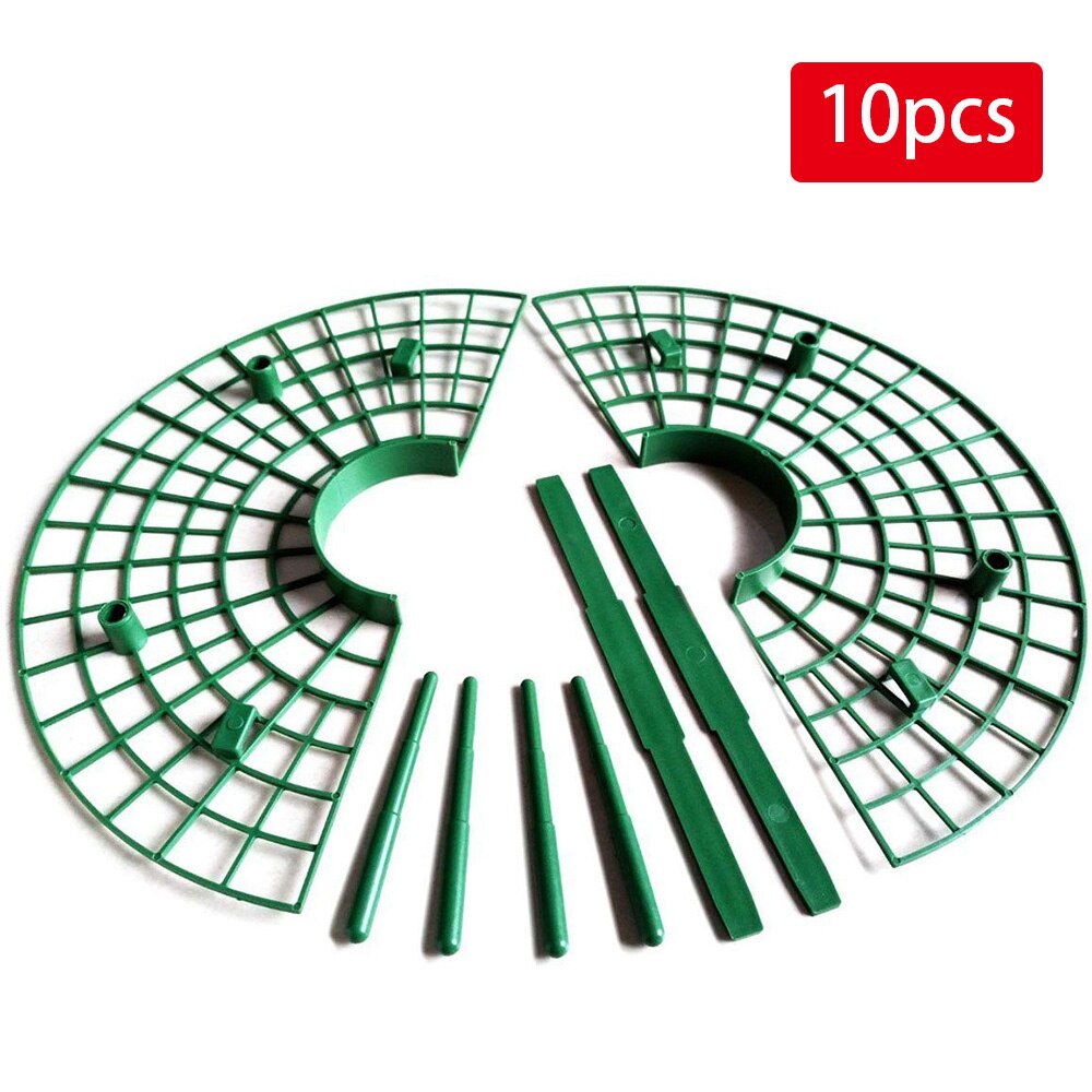 szklarnie doniczki ogrodowe i donice stojak na kwiaty stojak na truskawki 5/10/20 sztuk truskawka stojak uchwyt ramki balkon sadzenia stojak na owoce wsparcie roślin kwiat wspinaczka winorośli filar ogrodnictwo stojak: 10szt