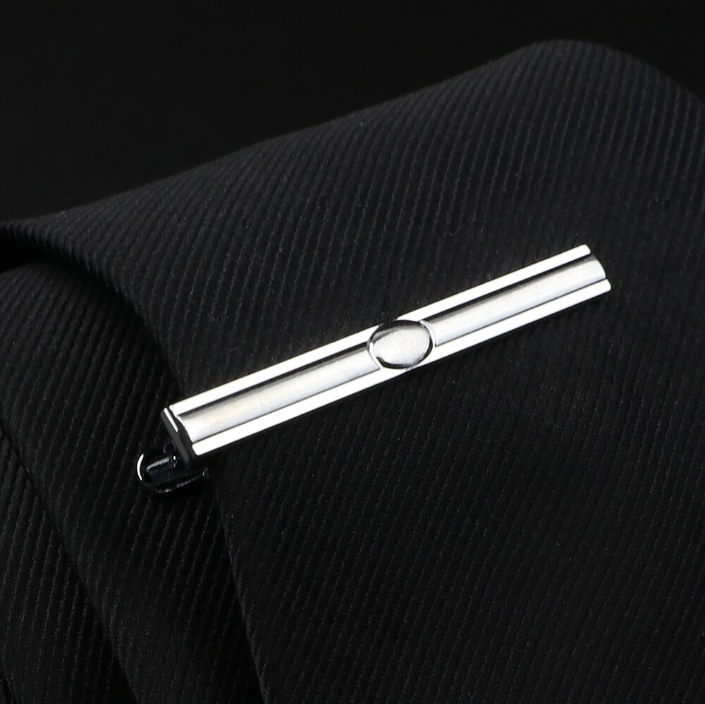 Fermacravatta da uomo in acciaio inossidabile cromato lucido gioielli cravatta Clip Pin chiusura morsetto fascino creativo fermacravatta accessori da sposa: A11-4