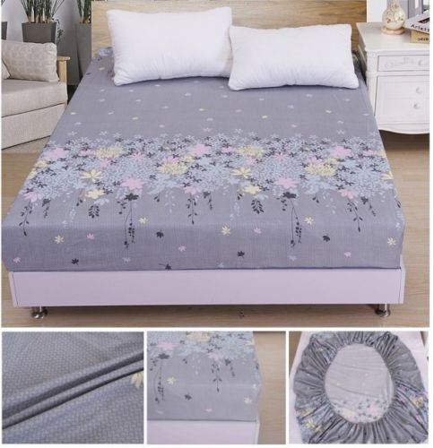 King/Queen Size Fitted Sheet 16 STYLE: Red / Twin