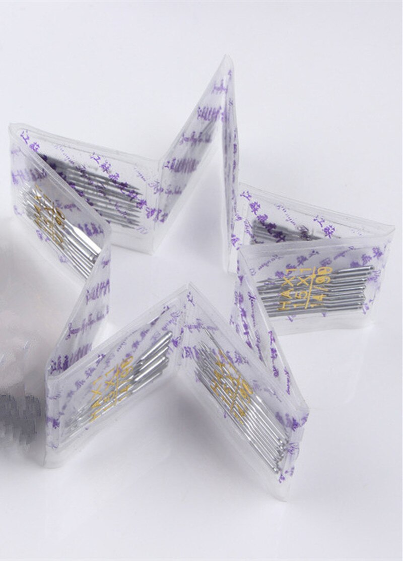 10Pcs Domestic Sewing Machine Needles DIY Threading Industrial and Domestic Overlock Sewing Machine Accessories Size Needles