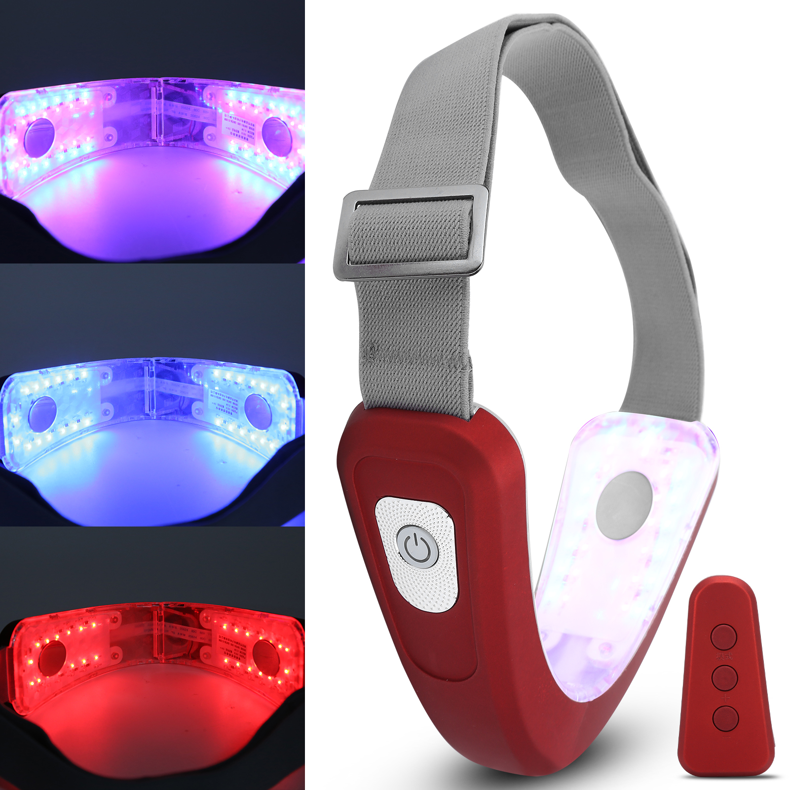 Microcurrent Face Lifting Device Electric V Face Machine Slimming Vibration Double Chin Reducer Cheek Firming Facial Care Device