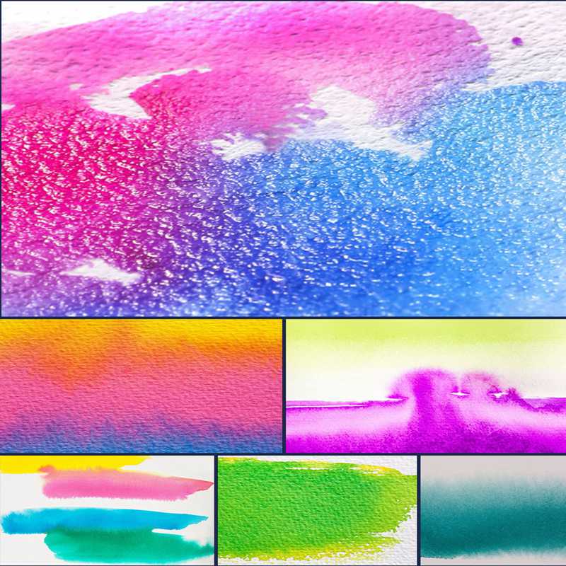 Baohong Aquarel Papier 100% Katoen 300G 20 Sheetes Professionele Water Kleur Papier Acuarela Art Supplies