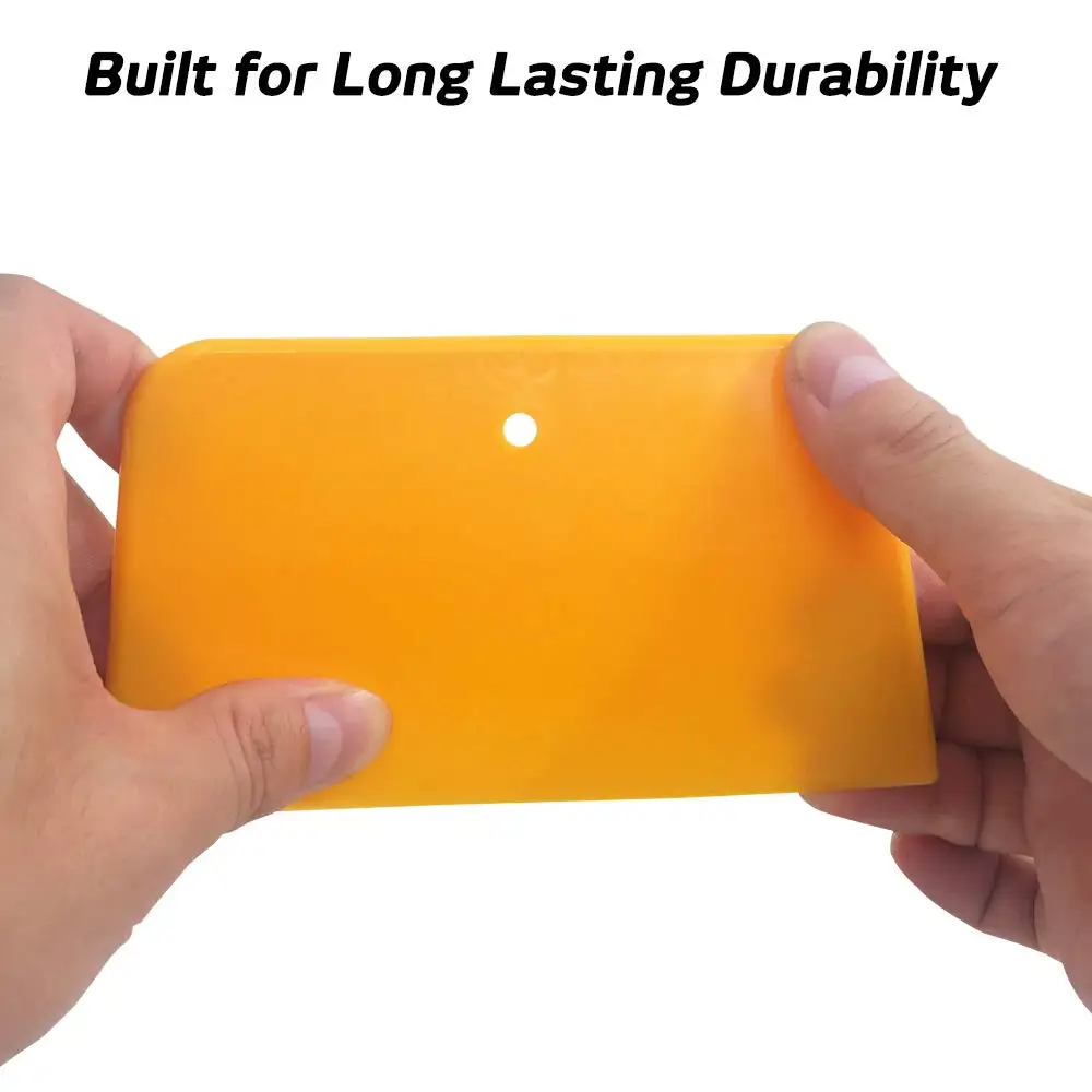 4/5/6 Inch Body Filler Spreaders Automotive Body Fillers Reusable Spreader for Applying Fillers Putties Glazes Caulks and Paint