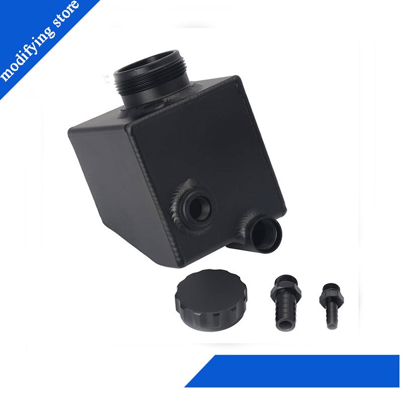 Silver Polished Aluminum Coolant Expansion Fill Tank Reservoir for V6 V8 LS1 VT VX VU VY VZ VE