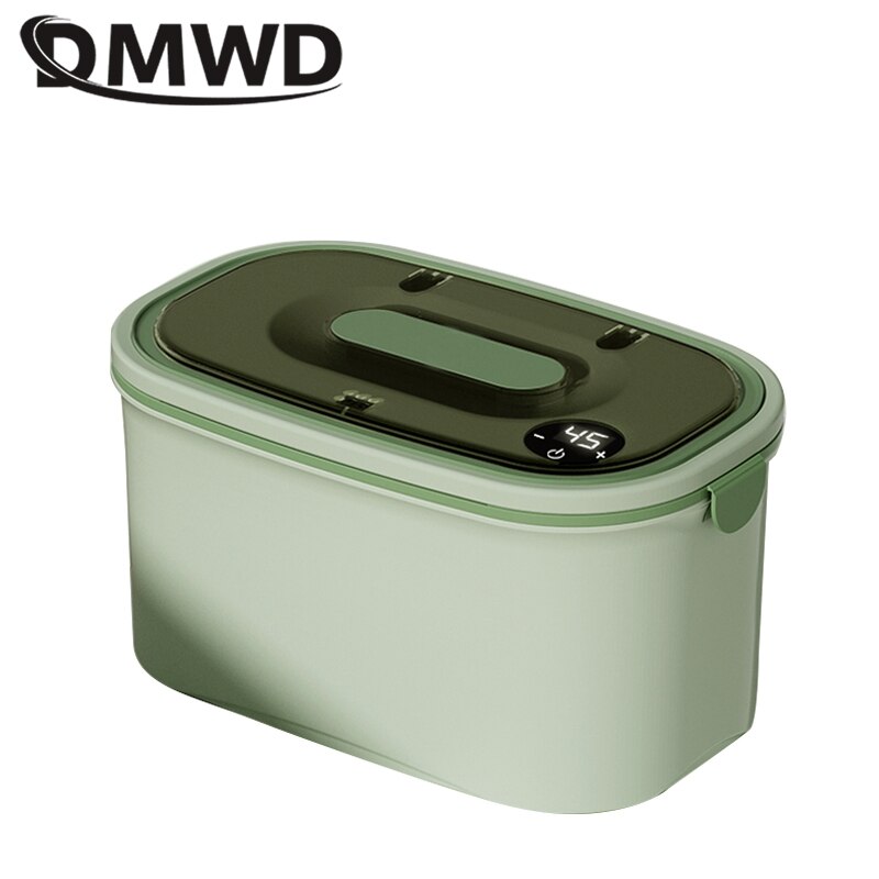 DMWD Haushalt Feuchttücher Heizungen Elektrische Baby Nass Gewebe Wärmer Tragbare Heizung Kasten Nassen Handtuch Spender Thermostat 45-55 ℃ 220V
