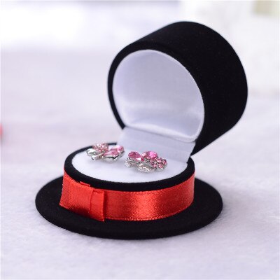 1 st härlig sammet smyckeskrin behållare vigselring låda för örhängen halsband armband display box hållare 20 stilar: 8