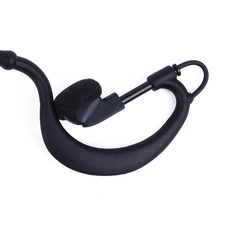 Voor Motorola MTP850 1 Pin Covert Krul Draad Headset Oortje Mic PTT Twee Portofoon MTH600 MTH650 MTH800 MTH850 MTS850