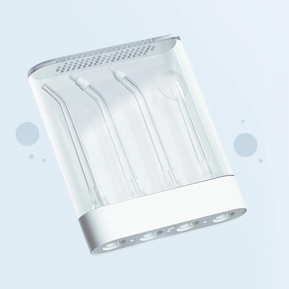 Xiaomi – irrigateur buccal électrique IPX7, Jet dentaire étanche, 4 Modes de nettoyage Oral, 4 buses, mémoire de bouche