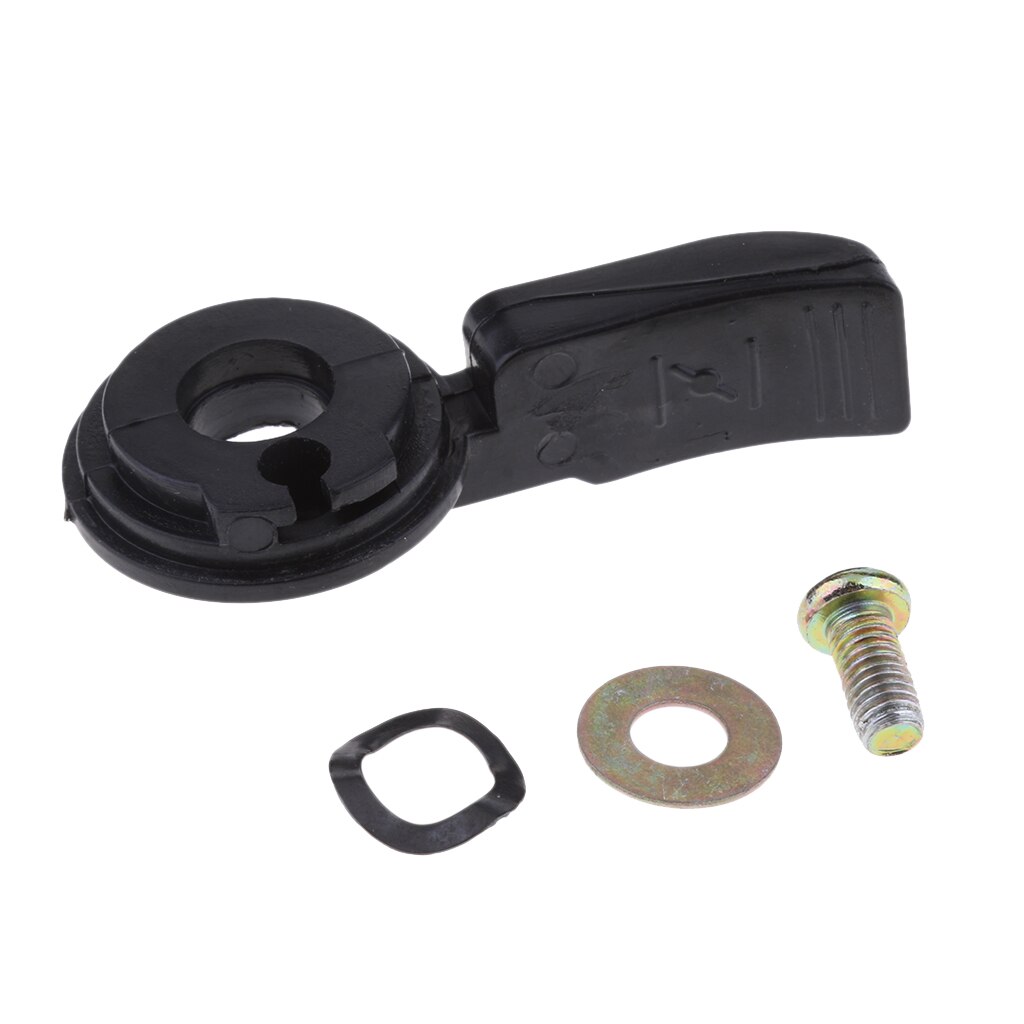 Motorcycle Handle Bar Choke Lever Switch Choke Lever Handle for 110cc 125cc 150cc 250cc PIT Dirt Quad Bike ATV Black