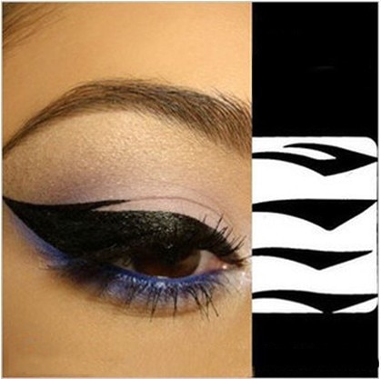 Tijdelijke Eye Makeup Tools 8 Pairs Ooglidcorrectie Transfer Eyeliner Shadow Sticker Stijl Sexy